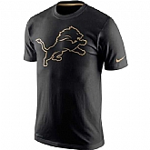 Detroit Lions Nike Black Championship Drive Gold Collection Performance WEM T-Shirt,baseball caps,new era cap wholesale,wholesale hats